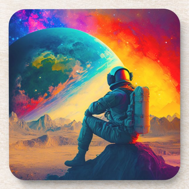 Ai Astronaut Coaster (Front)