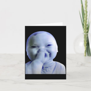 Ai Baby You Swear Meme Funny Laughing Baby Meme Br Card