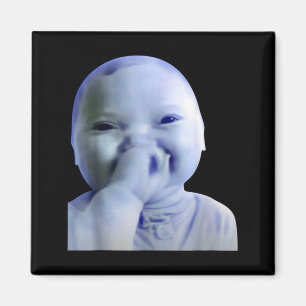 Ai Baby You Swear Meme Funny Laughing Baby Meme Br Magnet