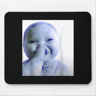 Ai Baby You Swear Meme Funny Laughing Baby Meme Br Mouse Pad