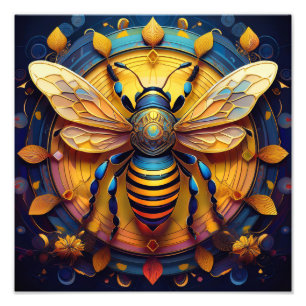 AI Bee Photo Print
