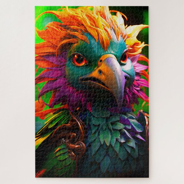 Ai Bird Jigsaw Puzzle (Vertical)