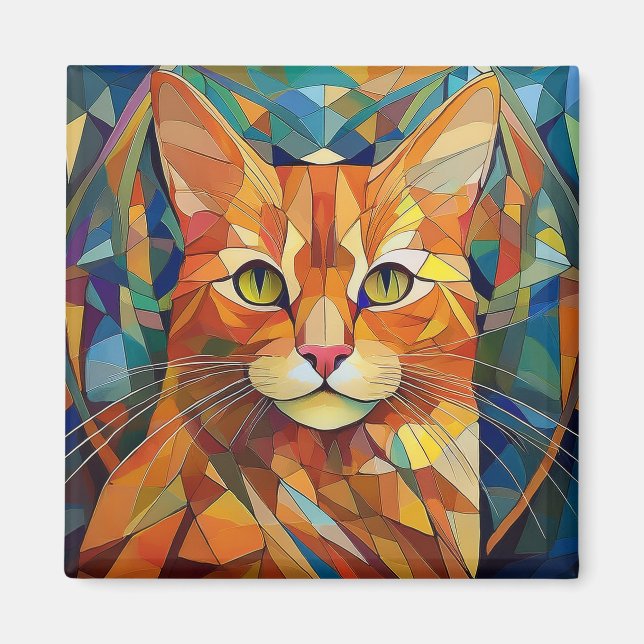 AI Cat Magnet (Front)