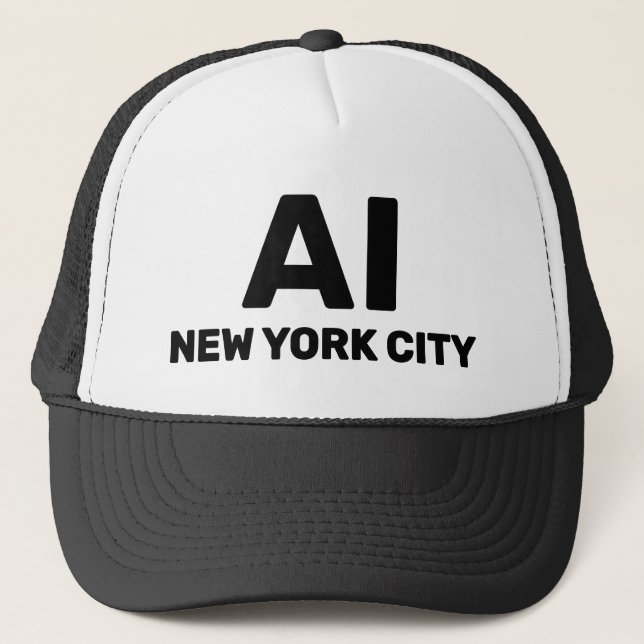 AI Customised™ Trucker Hat (Front)