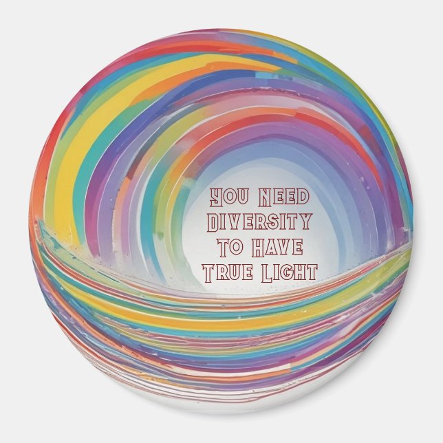 AI Diversity and True Light Magnet (Front)