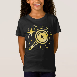 AI emblem Sparkle stars, beacon of the digital era T-Shirt