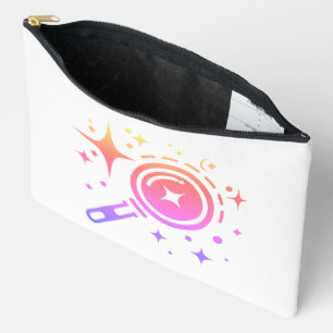 AI emblem Twinkle stars, beacon of the digital era Accessory Pouch