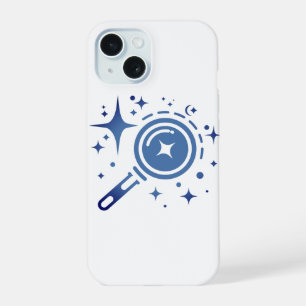 AI emblem Twinkle stars, beacon of the digital era iPhone 15 Case