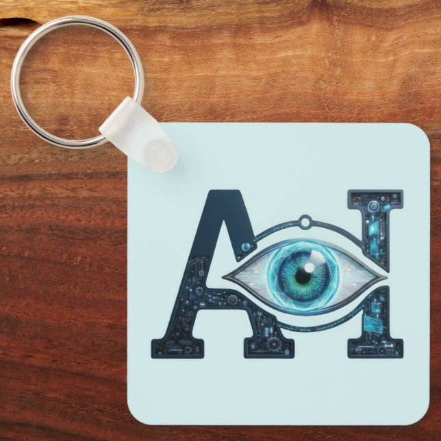 AI Eye Key Ring (Front)