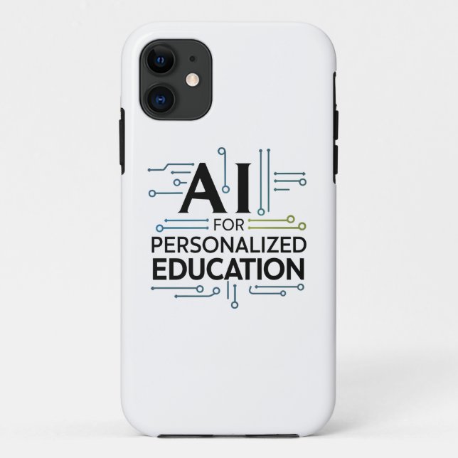 "AI for Personalised Education – Future Learning Case-Mate iPhone Case (Back)