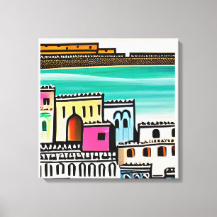 ai generated art canvas print