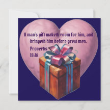 AI Gift Giving Prayer Card