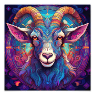 AI Goat  Photo Print