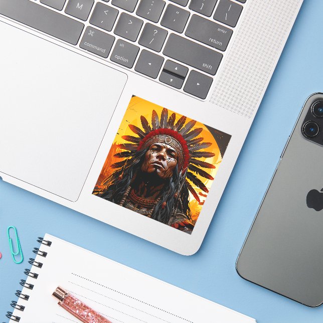 Ai Indian (Laptop w/ iPhone)