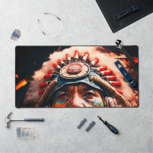 Ai Indian Desk Mat