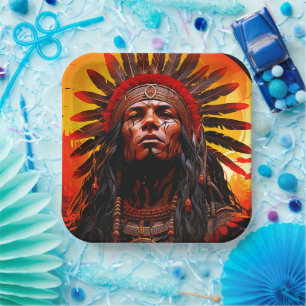 Ai Indian Paper Plate