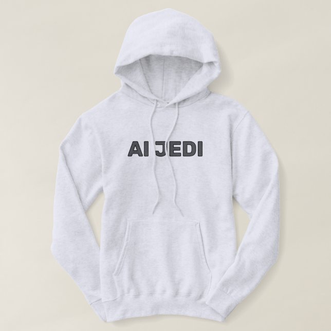 AI Jedi™ Hoodie (Design Front)