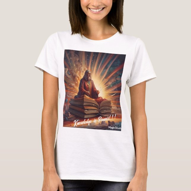 AI Knowledge is Power T-Shirt (Front)