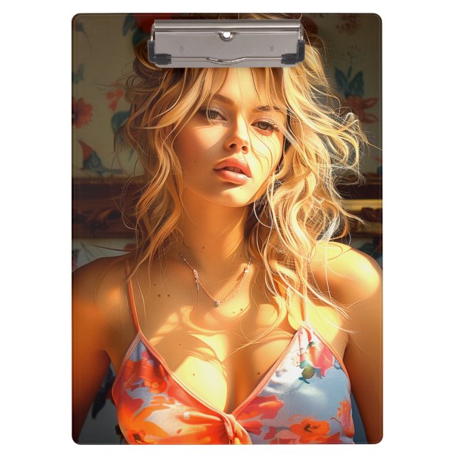 Ai Lady Clipboard (Front)