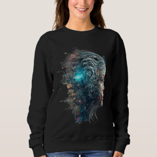AI Machine Learning  Cool Artificial Intelligence Sweatshirt