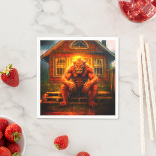 Ai Monster Napkin