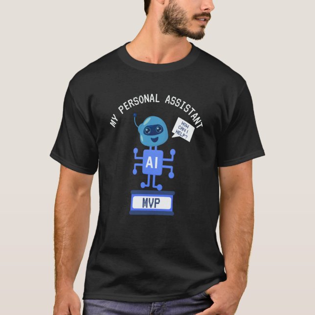AI MVP Personal Assistant Productivity T-Shirt (Front)