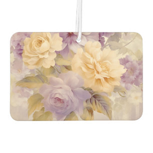 AI Nature Art: Flower-Inspired Car Air Freshener