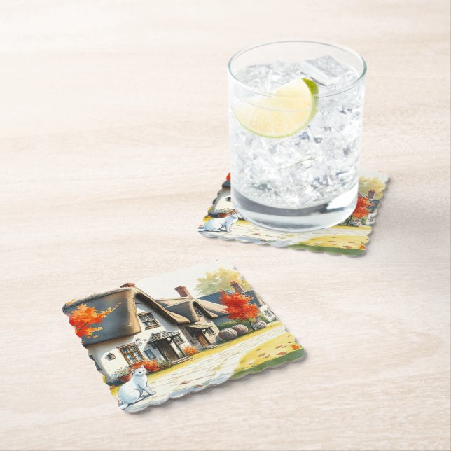 AI painting Paper Coaster (Insitu)