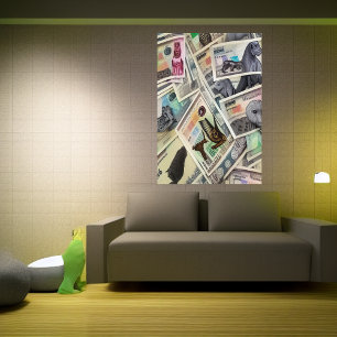 AI Paper money   AI Art  Poster