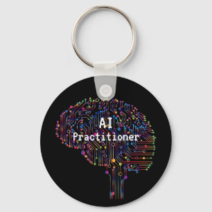 AI Practitioner of Artificial Intelligence Tech  Key Ring