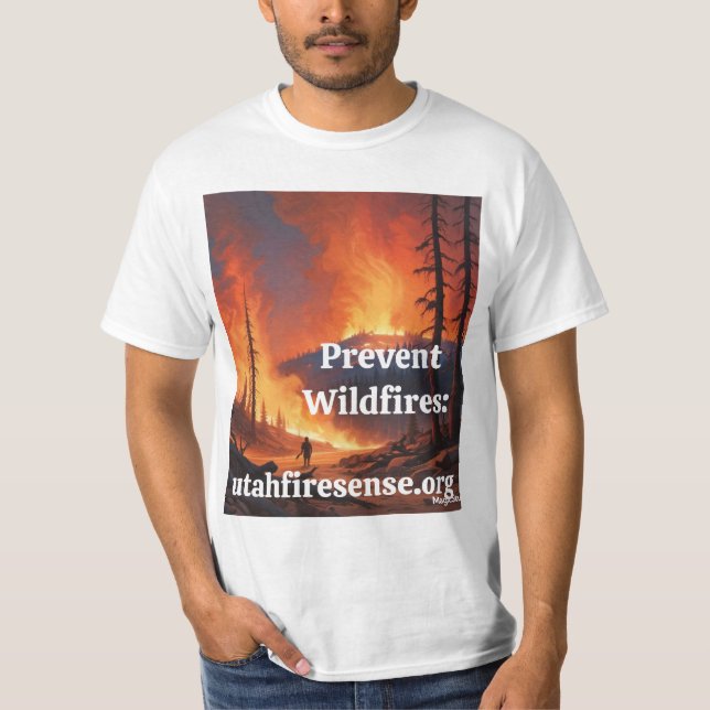 AI Prevent Wildfires T-Shirt (Front)