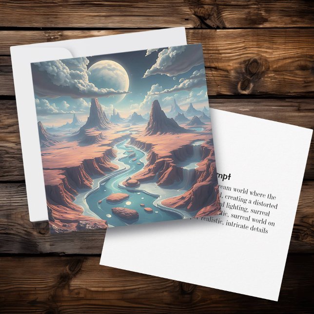 AI Prompt and Artwork | Ethereal Surreal World (Creator Uploaded)