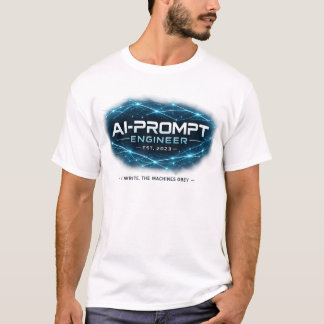 AI-Prompt Engineer Est. 2023 Funny Tech Job Humor T-Shirt