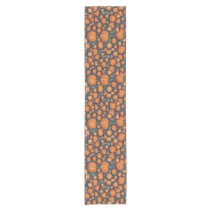 AI Pumpkin Thanksgiving and Halloween Table Runner