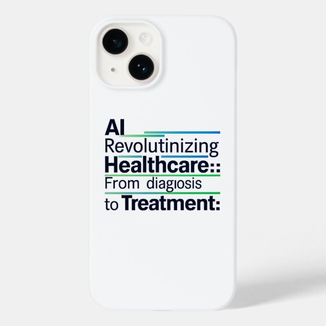 AI Revolutionising Healthcare Case-Mate iPhone Case (Back)