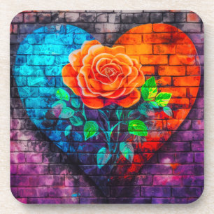 Ai Rose Art Coaster