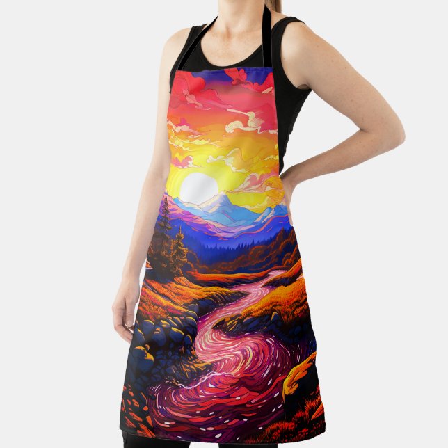 Ai Sunset Apron (Insitu)