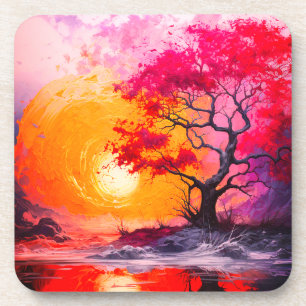 Ai Sunset Coaster