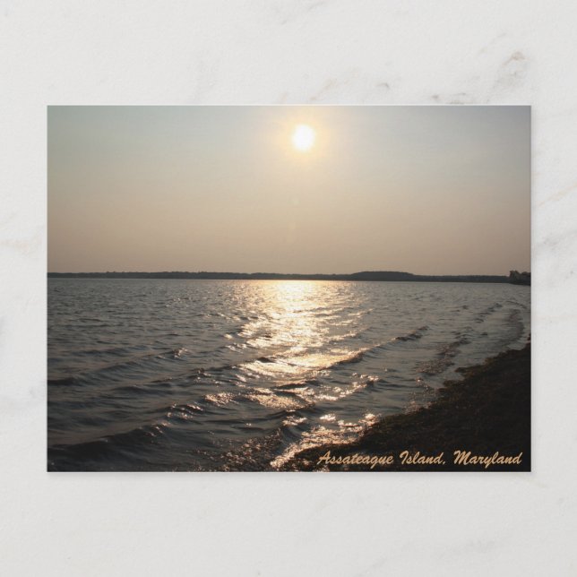 AI Sunset Postcard (Front)