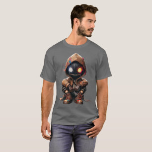 ai t-shirt futuristic tech robot design