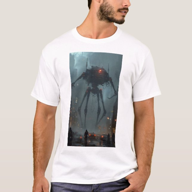 AI Takeover - Resistance Is Futile T-shirt (Front)