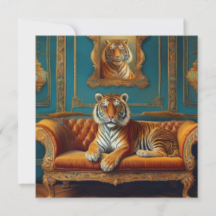 AI Tiger Holiday Card