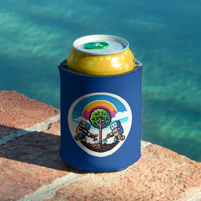 AI Tree Planter - Nature's Tech Ally Can Cooler (In Situ Pool)