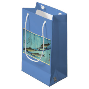 Ai (Trout) - Hiroshige's Colour Japanese Fish Prin Small Gift Bag