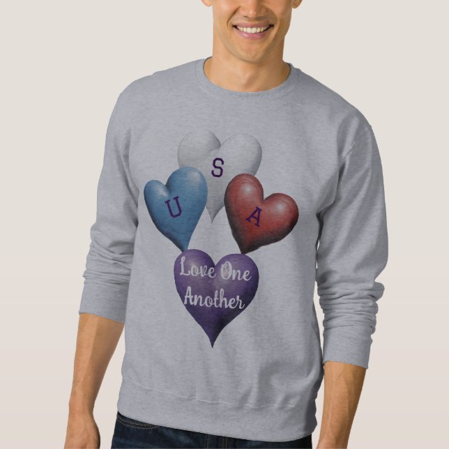 AI USA Love One Another Shirt (Front)
