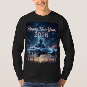 AI Vision: The Robot’s First Journey into 2026  T-Shirt