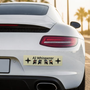 AI Whisperer Bumper Sticker