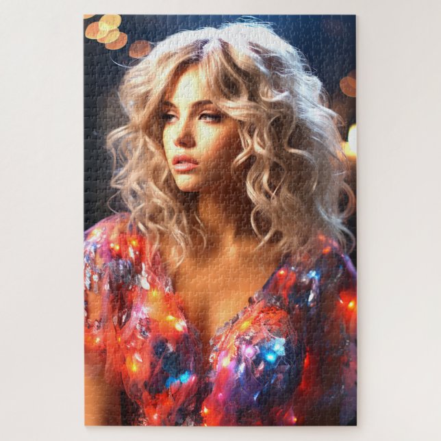 AI Woman Jigsaw Puzzle (Vertical)