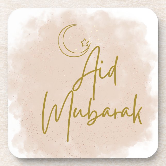 Aid Mubarak Said Coaster (Front)