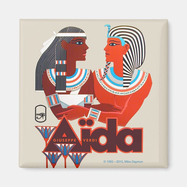 Aïda! Opera Magnet (Front)